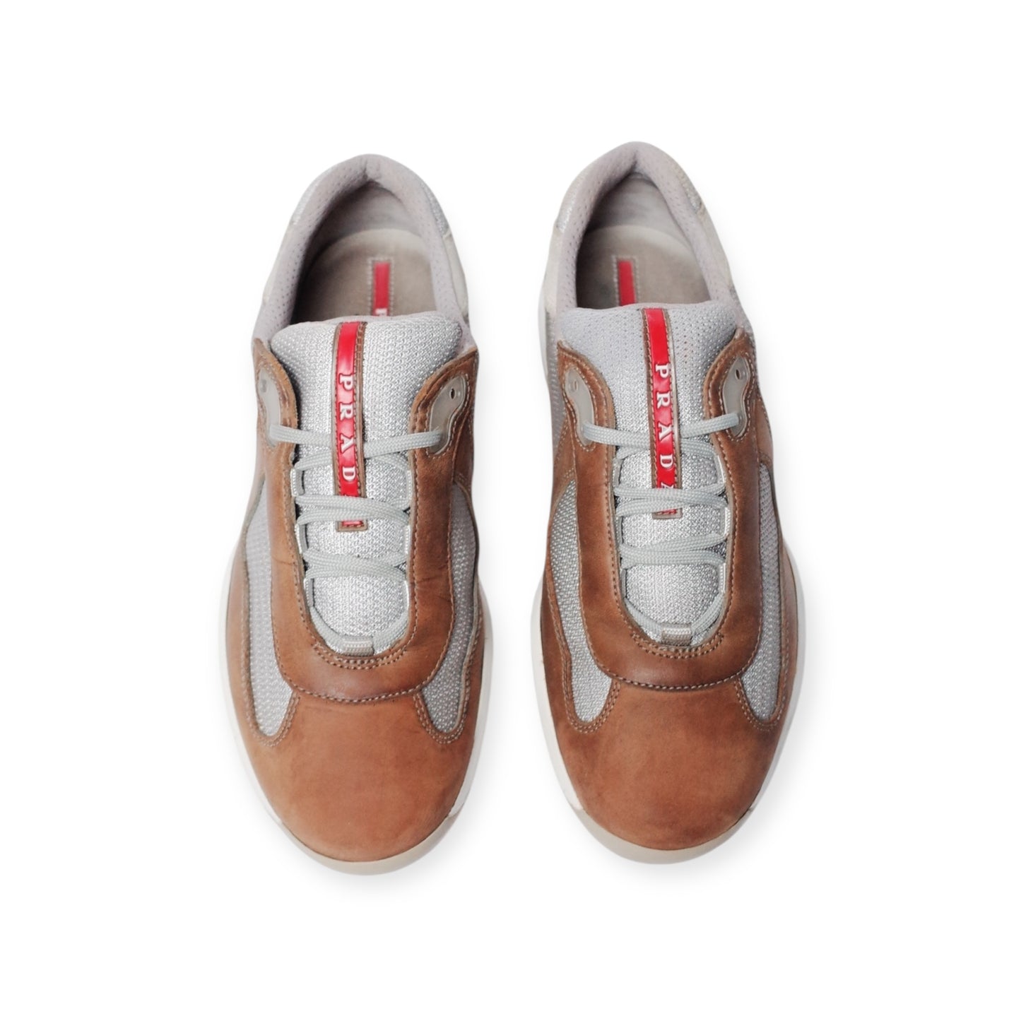 PRADA AMERICA'S CUP TAN LEATHER (US8.5/EU42)