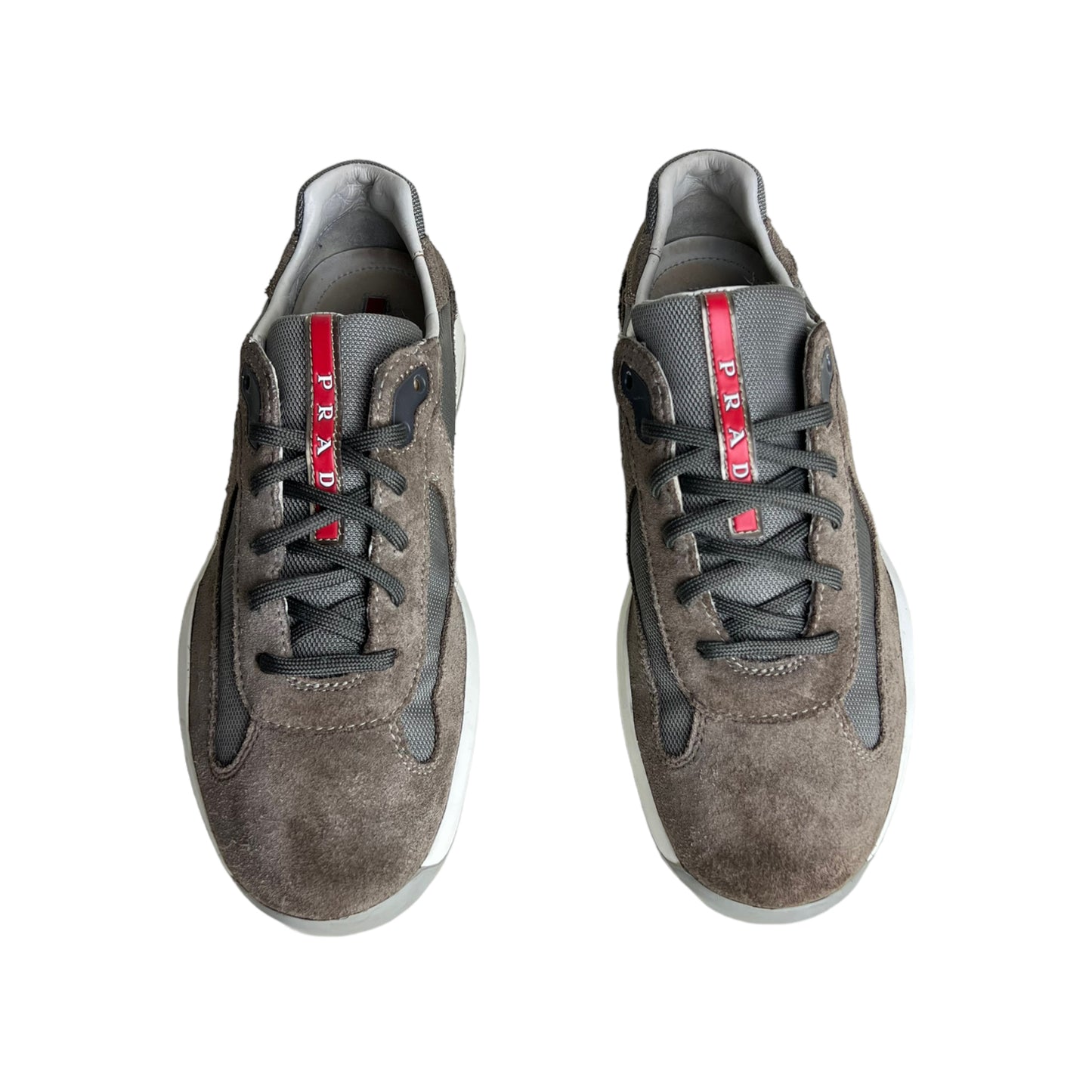 PRADA AMERICA’S CUP BROWN SUEDE (US8/EU41)
