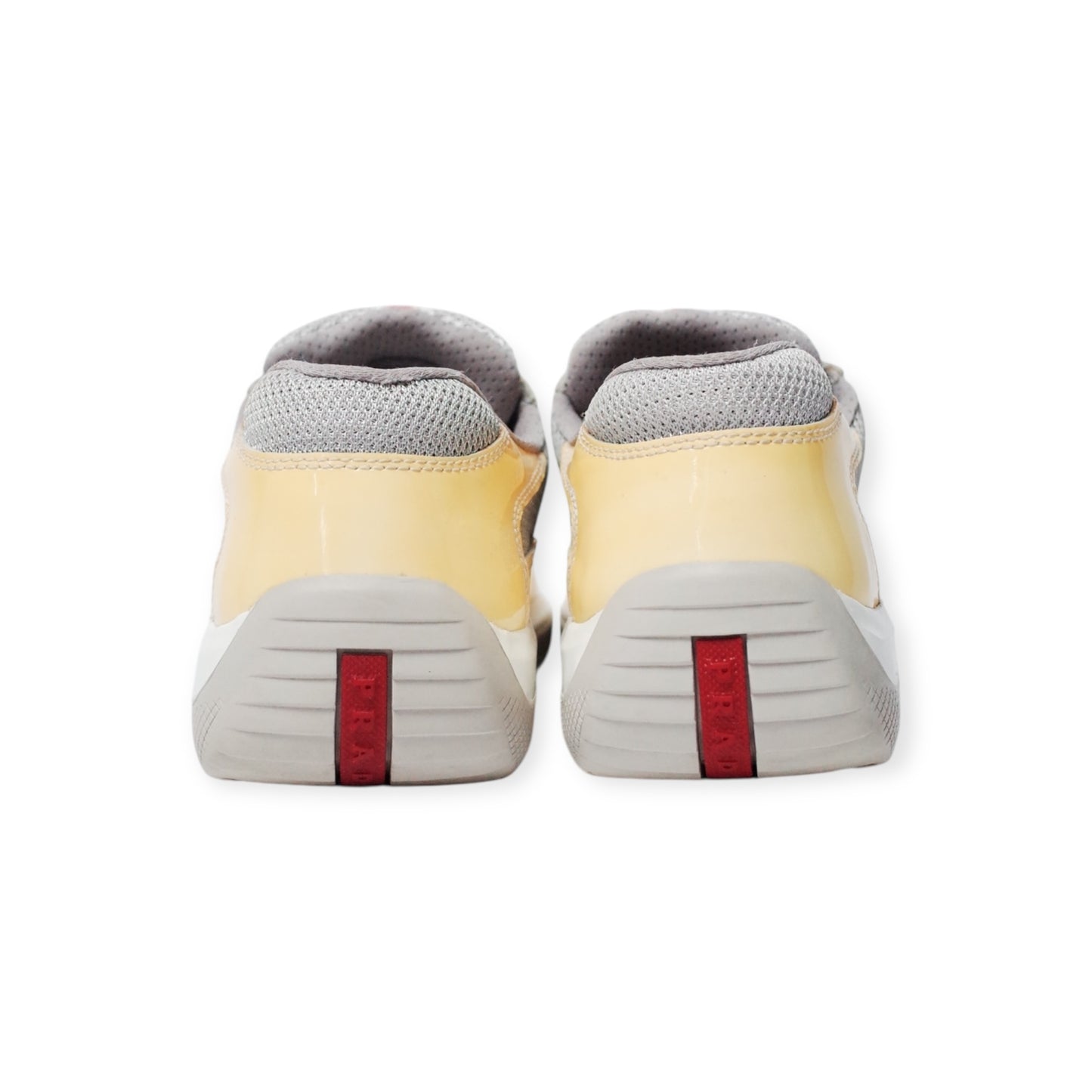 PRADA AMERICA'S CUP YELLOW PATENT LEATHER (US8/EU41.5)