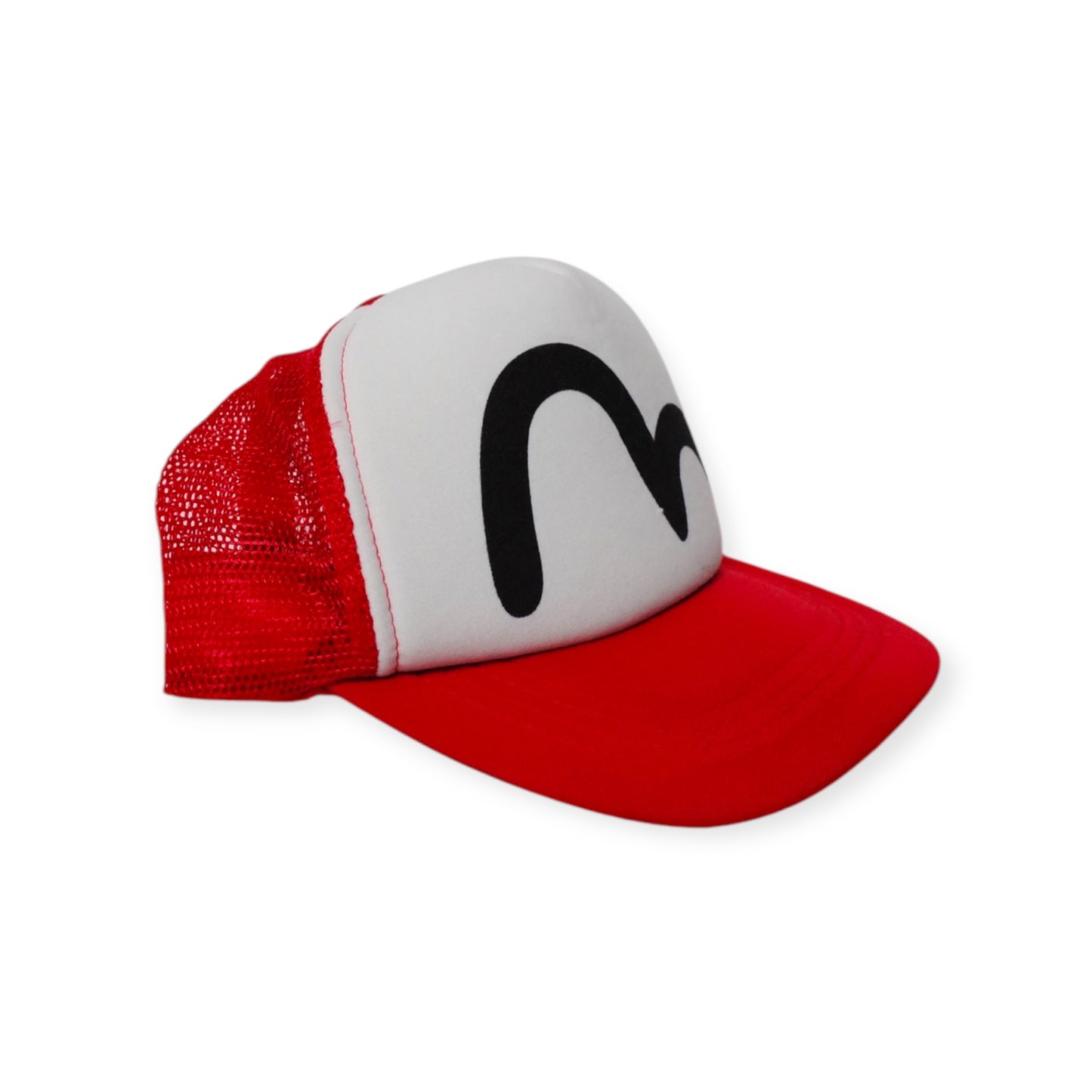 EVISU RED GULL TRUCKER HAT