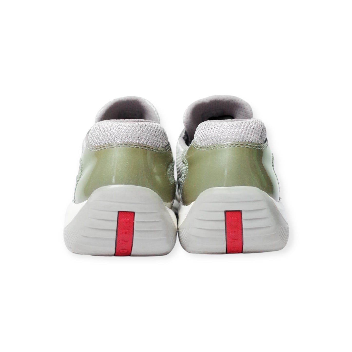 PRADA AMERICA'S CUP GREEN PATENT LEATHER (US9/EU42.5)