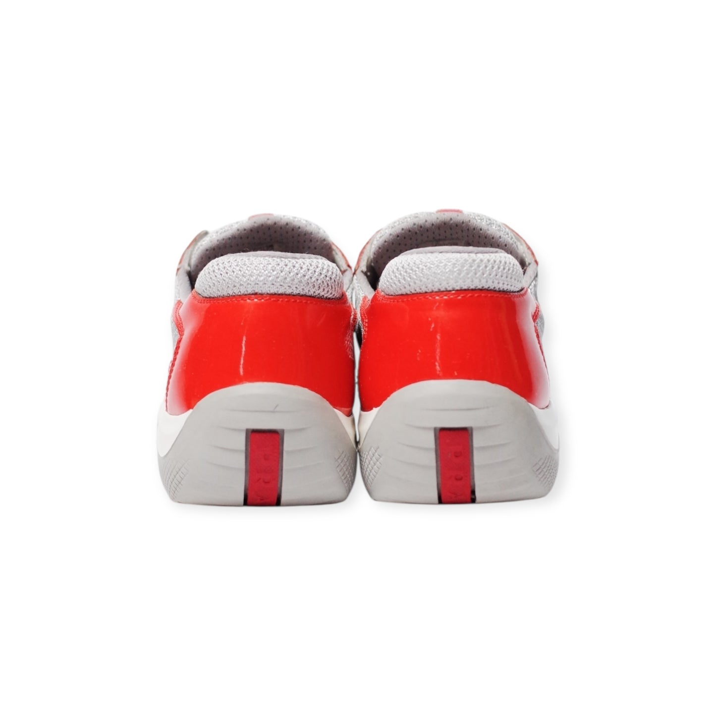 PRADA AMERICA'S CUP ORANGE PATENT LEATHER (US6.5/EU39)