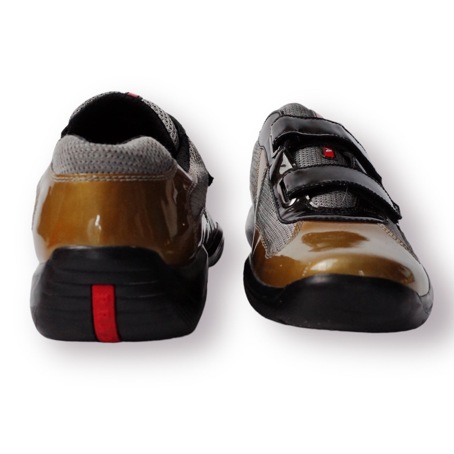 PRADA AMERICA’S CUP BLACK/YELLOW TWO-TONE (US10.5/EU44.5)