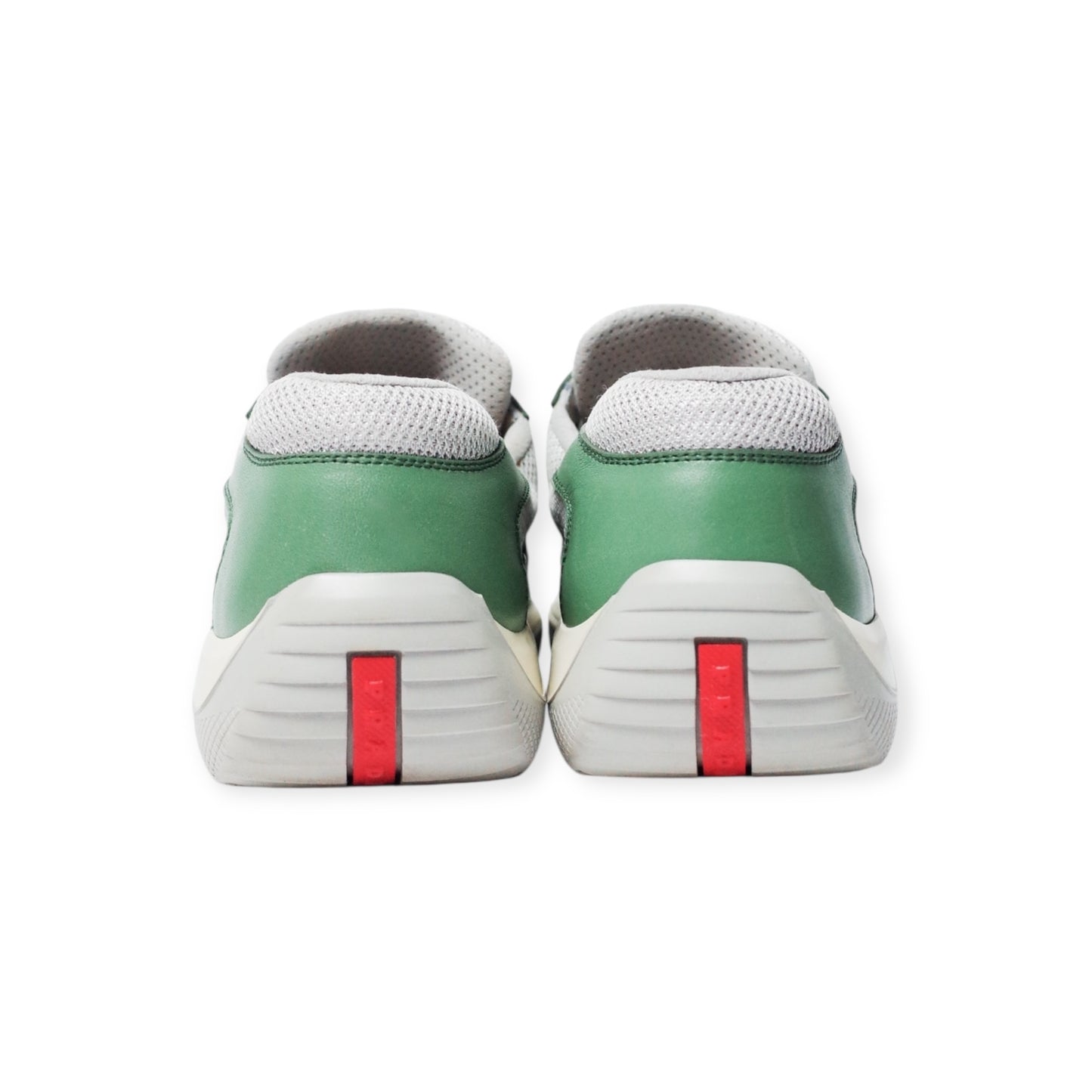 PRADA AMERICA'S CUP GREEN LEATHER (US10.5/EU44.5)