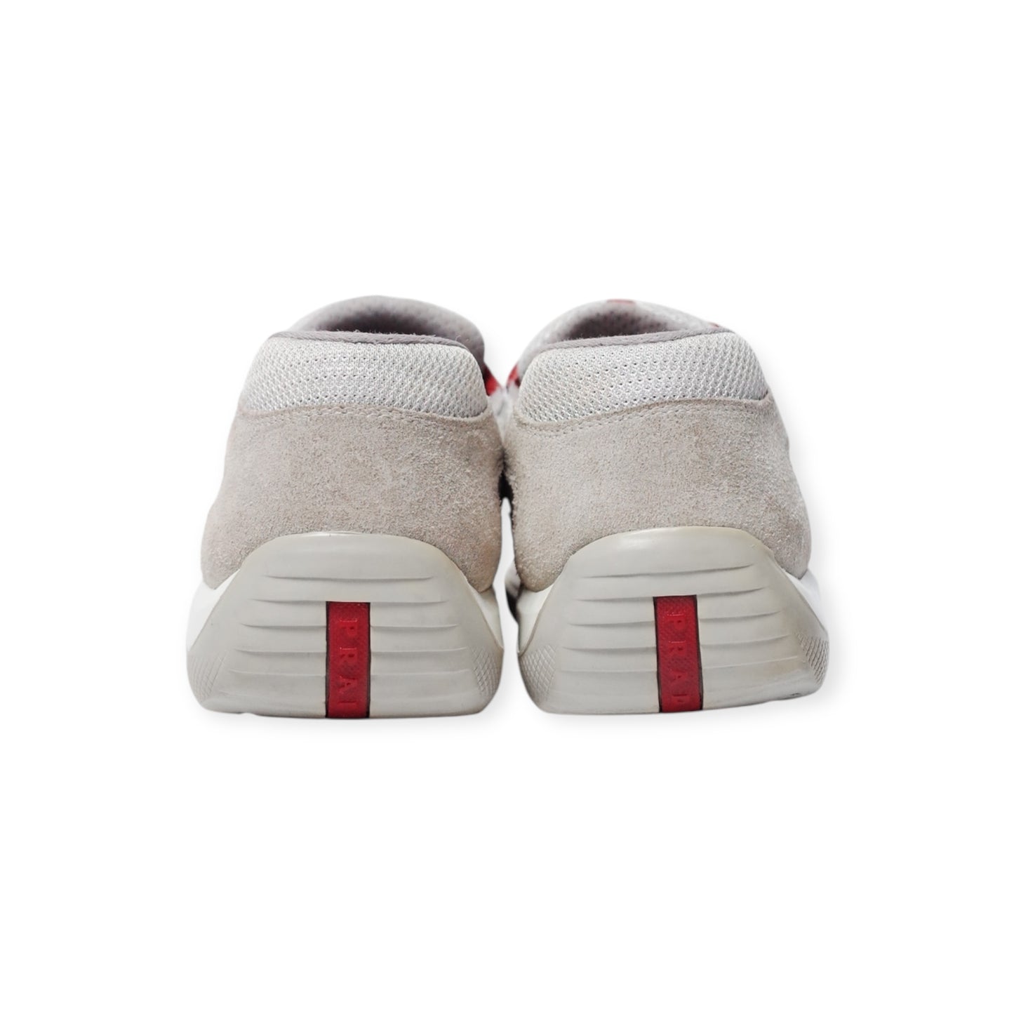 PRADA AMERICA'S CUP RED LEATHER (US12/EU46)
