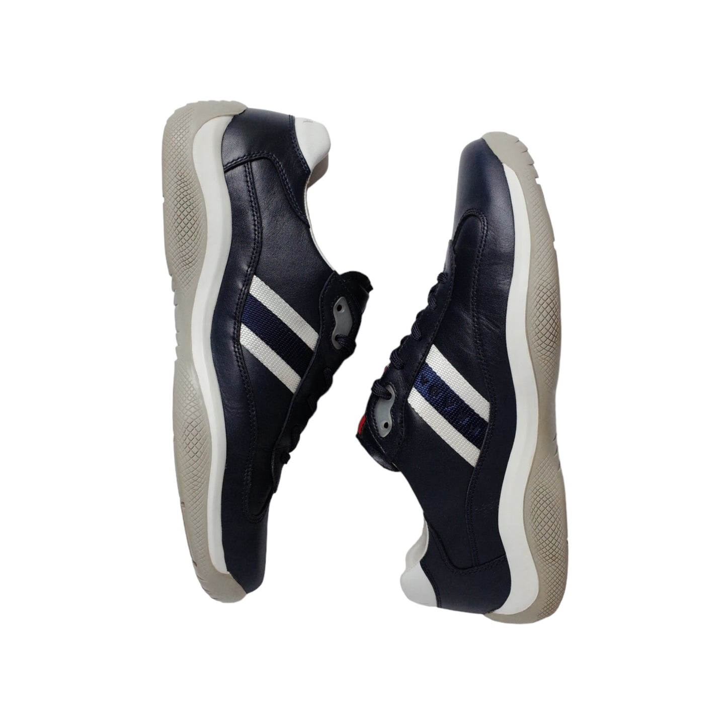 PRADA AMERICA’S CUP NAVY LEATHER (US10/EU44)