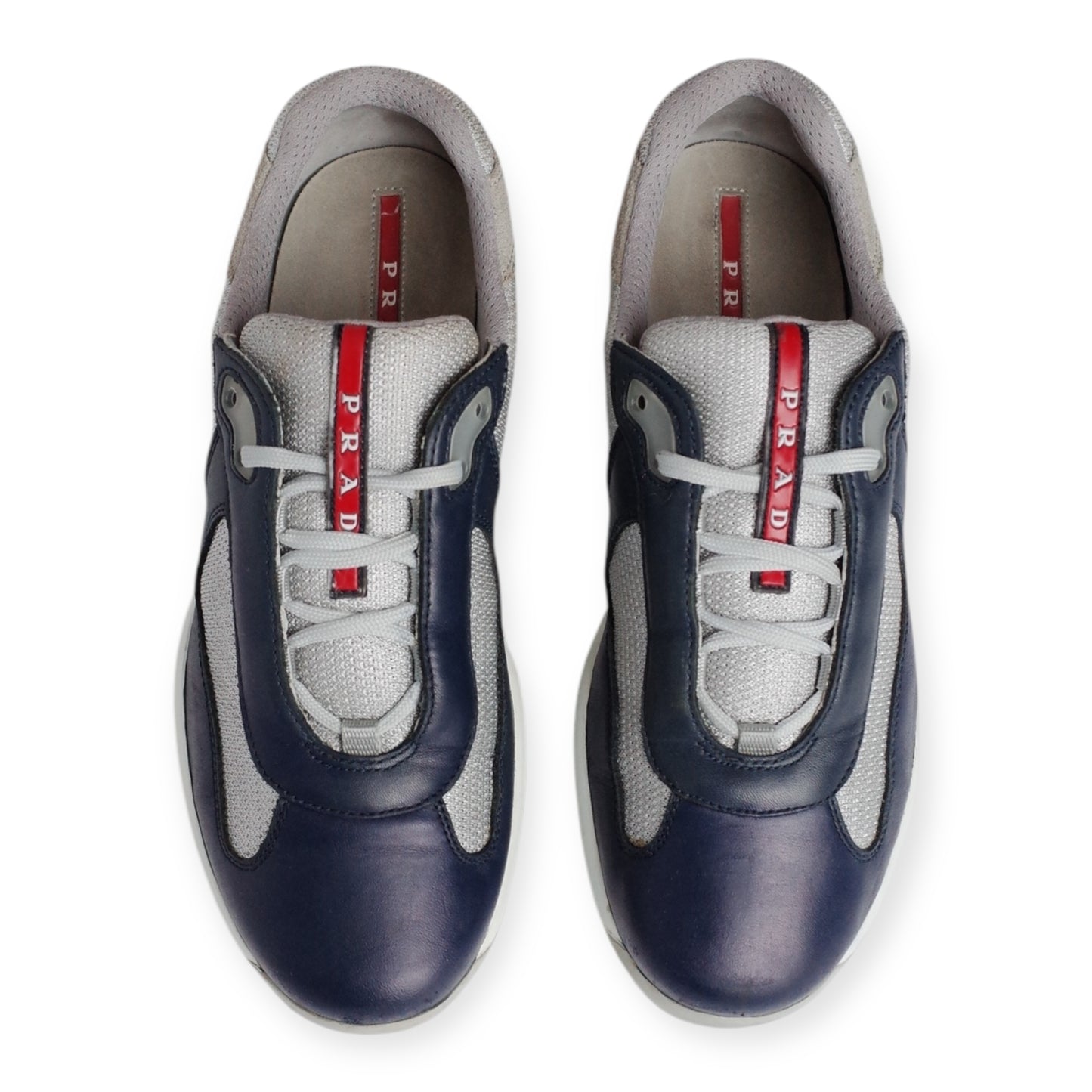 PRADA AMERICA'S CUP NAVY LEATHER (US9/EU43)