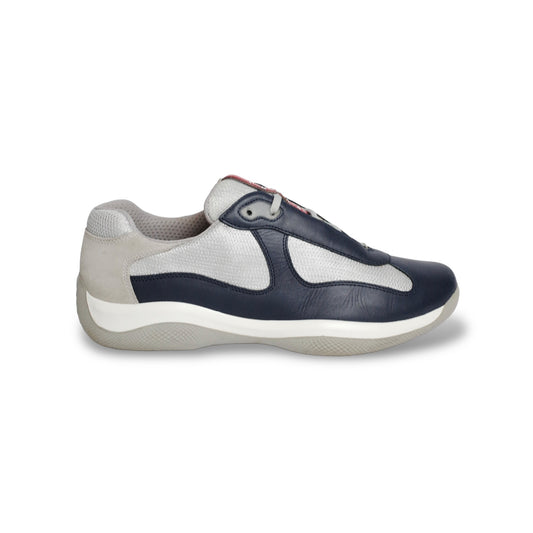 PRADA AMERICA’S CUP NAVY LEATHER (US12/EU46)