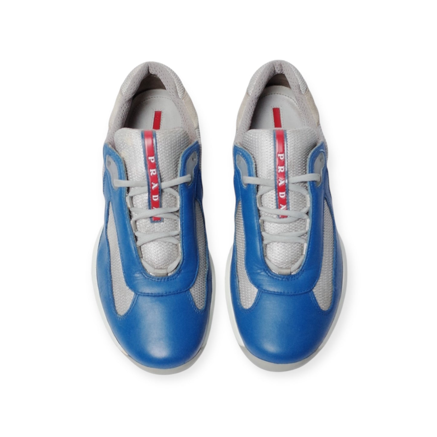 PRADA AMERICA'S CUP BLUE LEATHER (US9/EU42.5)