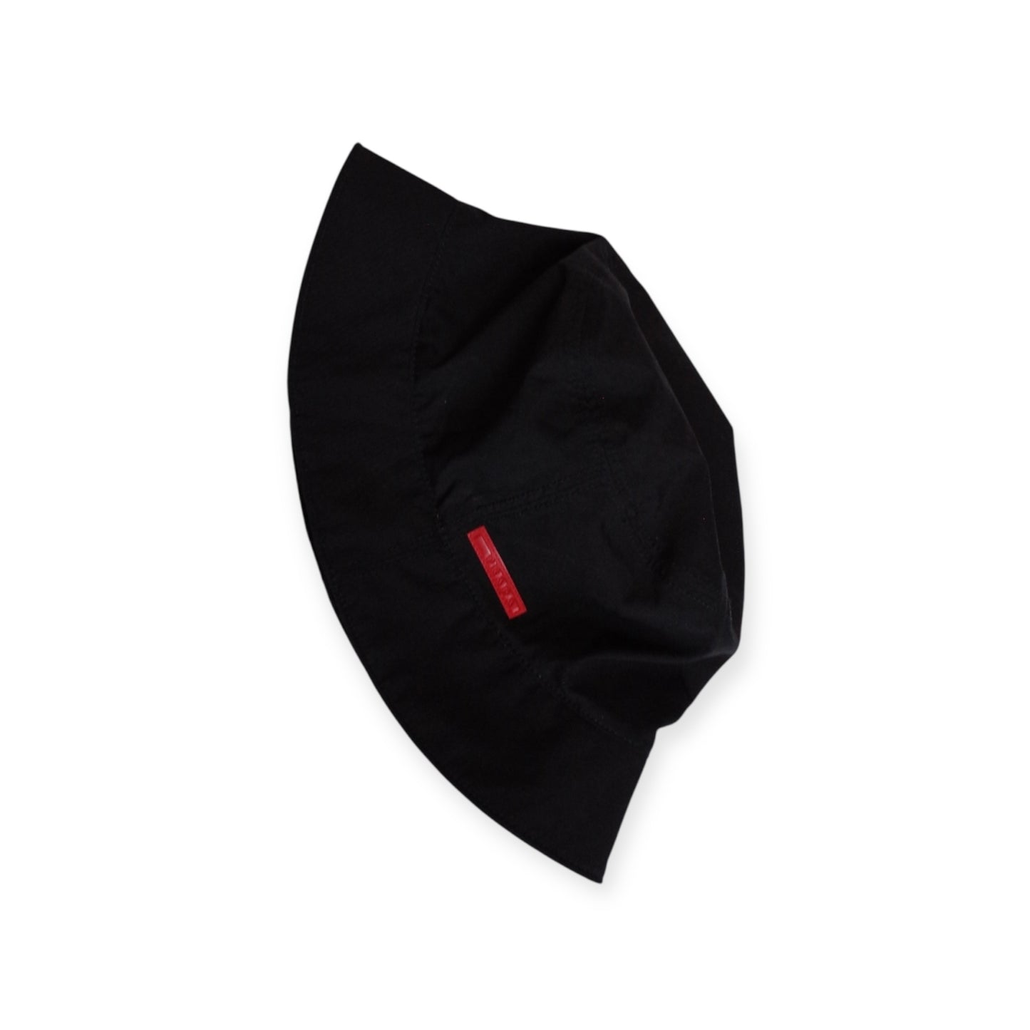 PRADA LUNA ROSSA BUCKET HAT BLACK