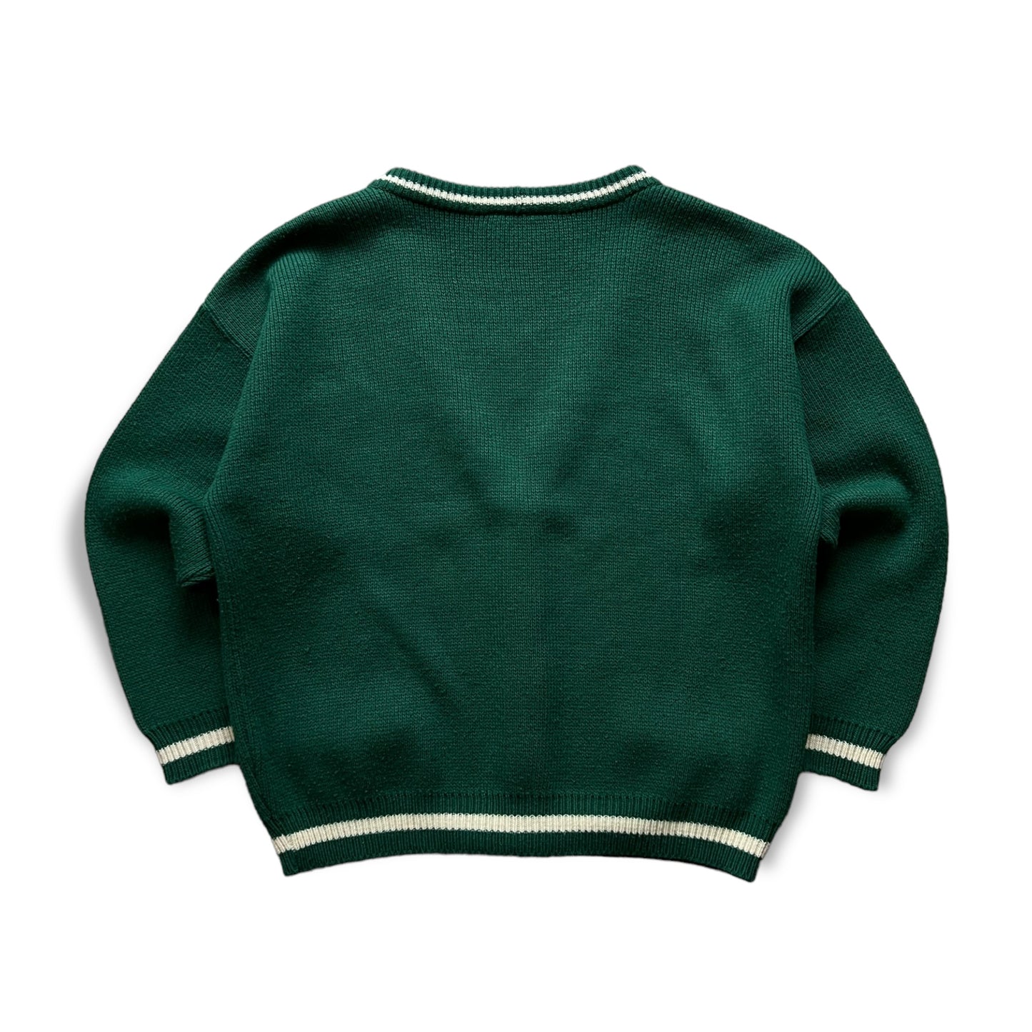 90’S AVIREX HEAVYWEIGHT KNIT FORREST GREEN (XL)