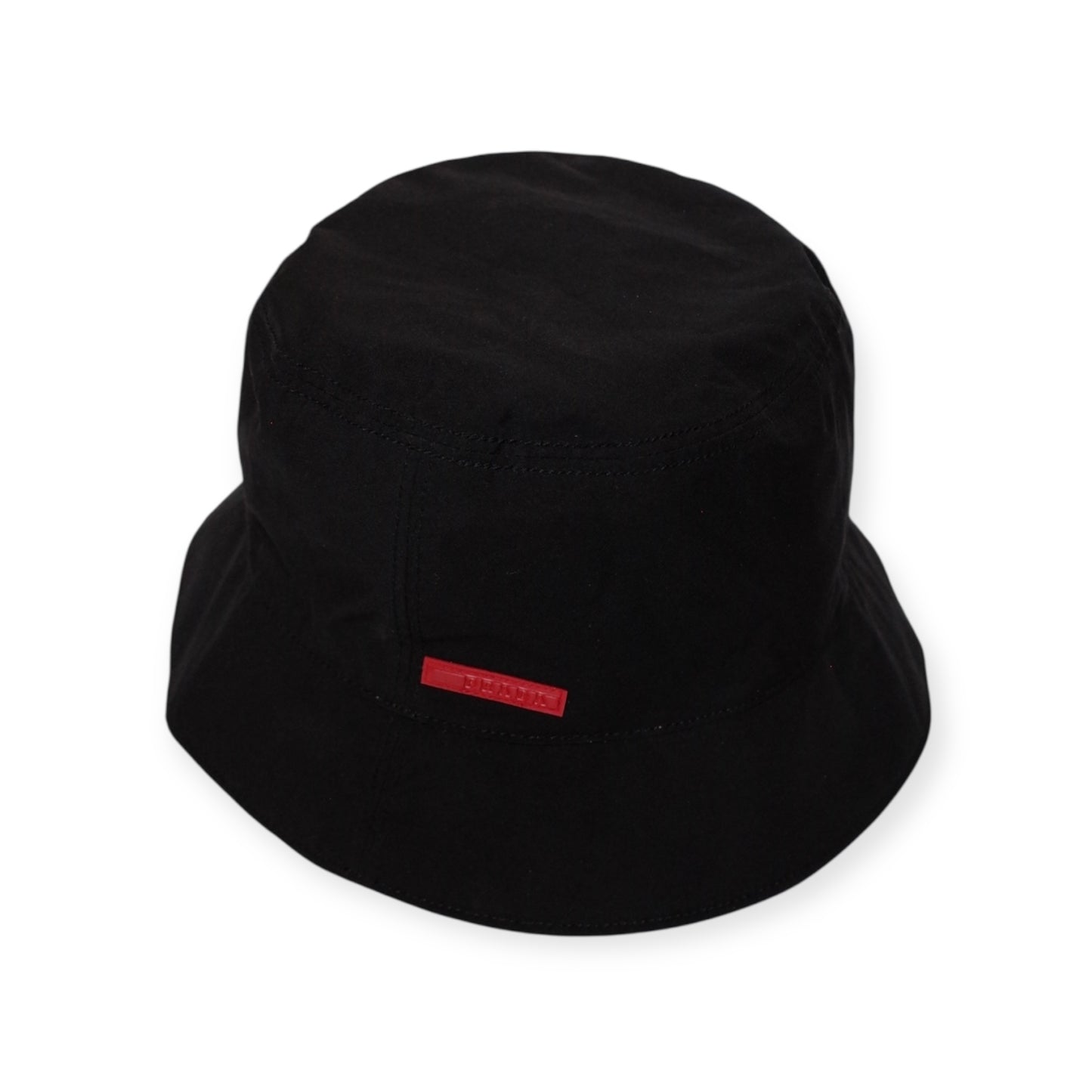PRADA LUNA ROSSA BUCKET HAT BLACK