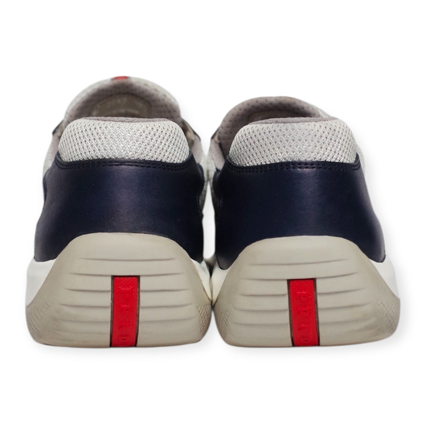 PRADA AMERICA'S CUP NAVY LEATHER (US12/EU46)