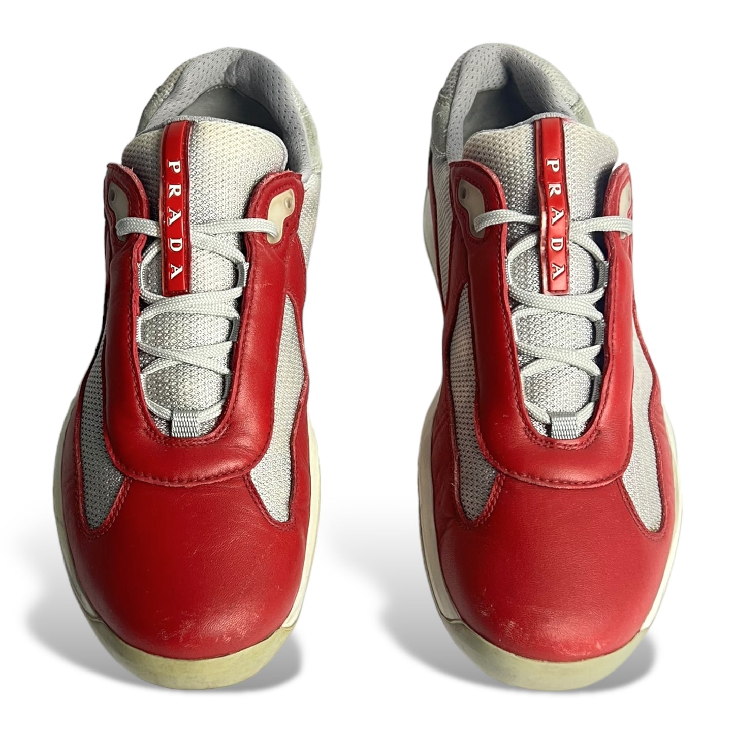 PRADA AMERICA’S CUP RED LEATHER (US12/EU46)