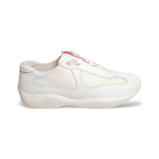 PRADA AMERICA’S CUP WHITE LEATHER (US6.5/EU39)