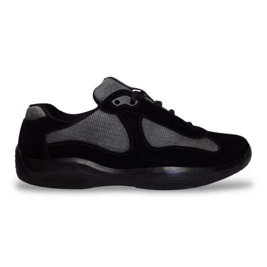 PRADA AMERICA'S CUP BLACK SUEDE (US9/EU43)