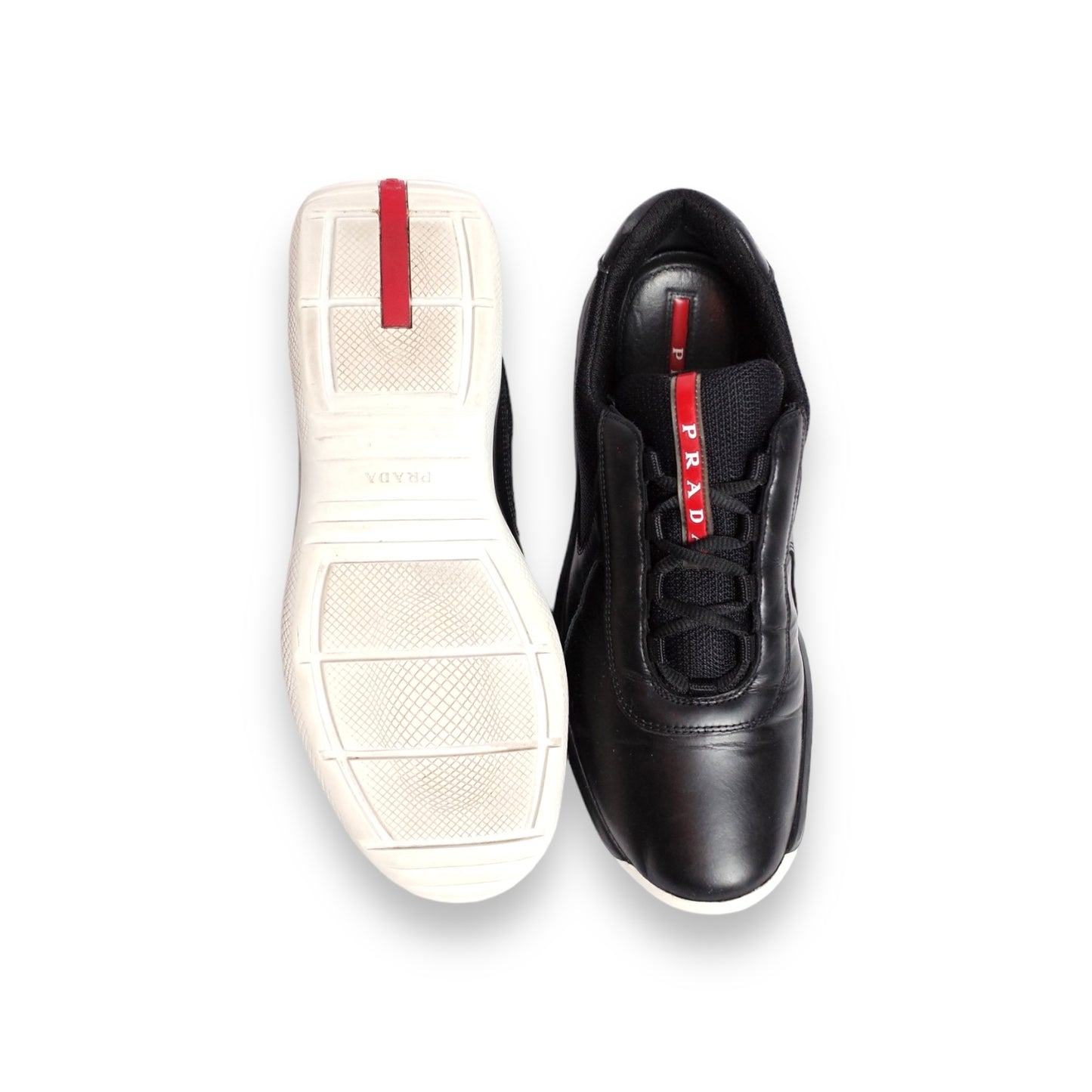 PRADA AMERICA’S CUP BLACK WHITE STREAMLINED (US10/EU44)