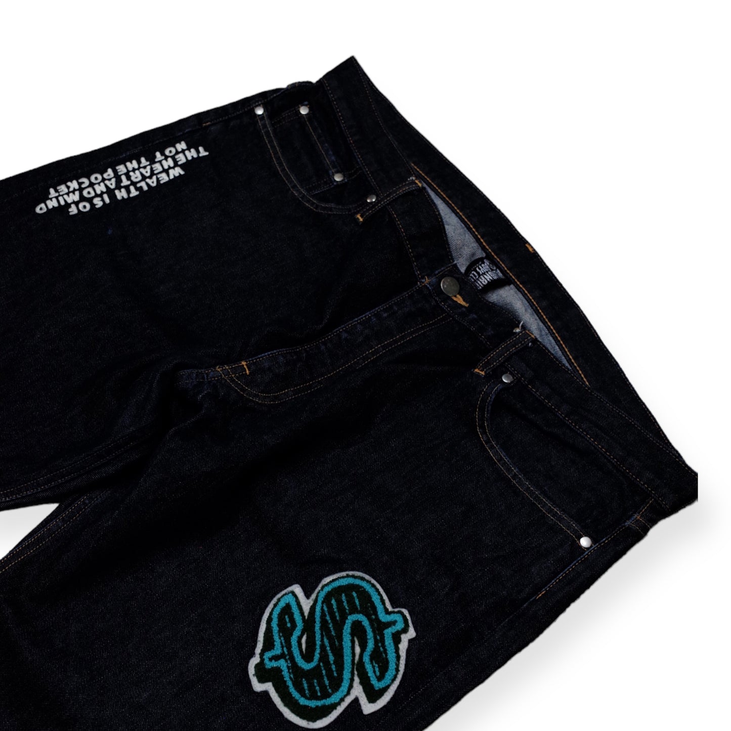 BBC ICECREAM ASTRONAUT WEALTH DENIM (XL)