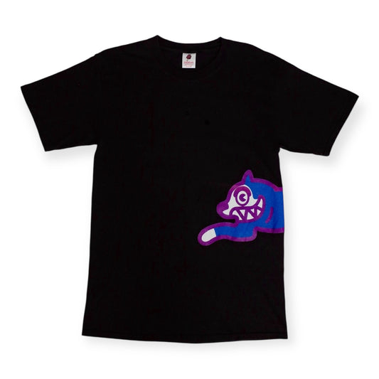 00'S ICECREAM RUNNING DOG TEE BLACK (M)