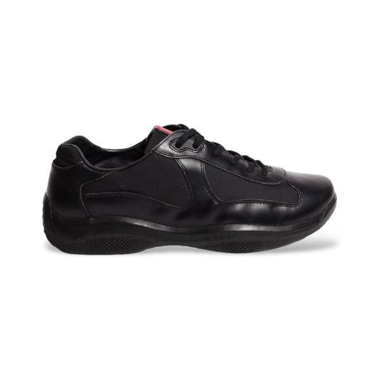 PRADA AMERICA’S CUP BLACK LEATHER/NYLON (US10/EU44)