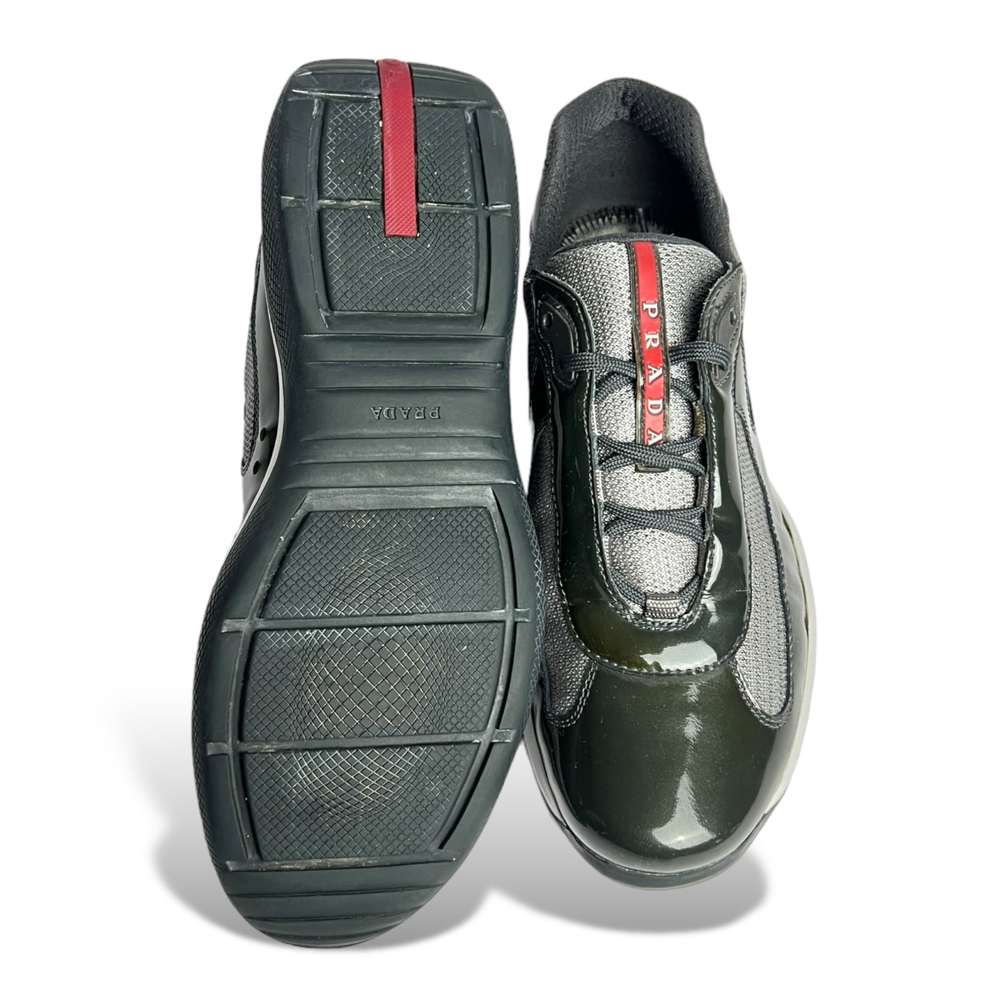 PRADA AMERICA’S CUP ARMY GREEN PL (US10.5/EU44.5)