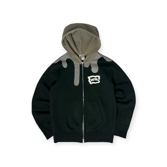 BBC ICECREAM FULL ZIP BLACK GREY (M)