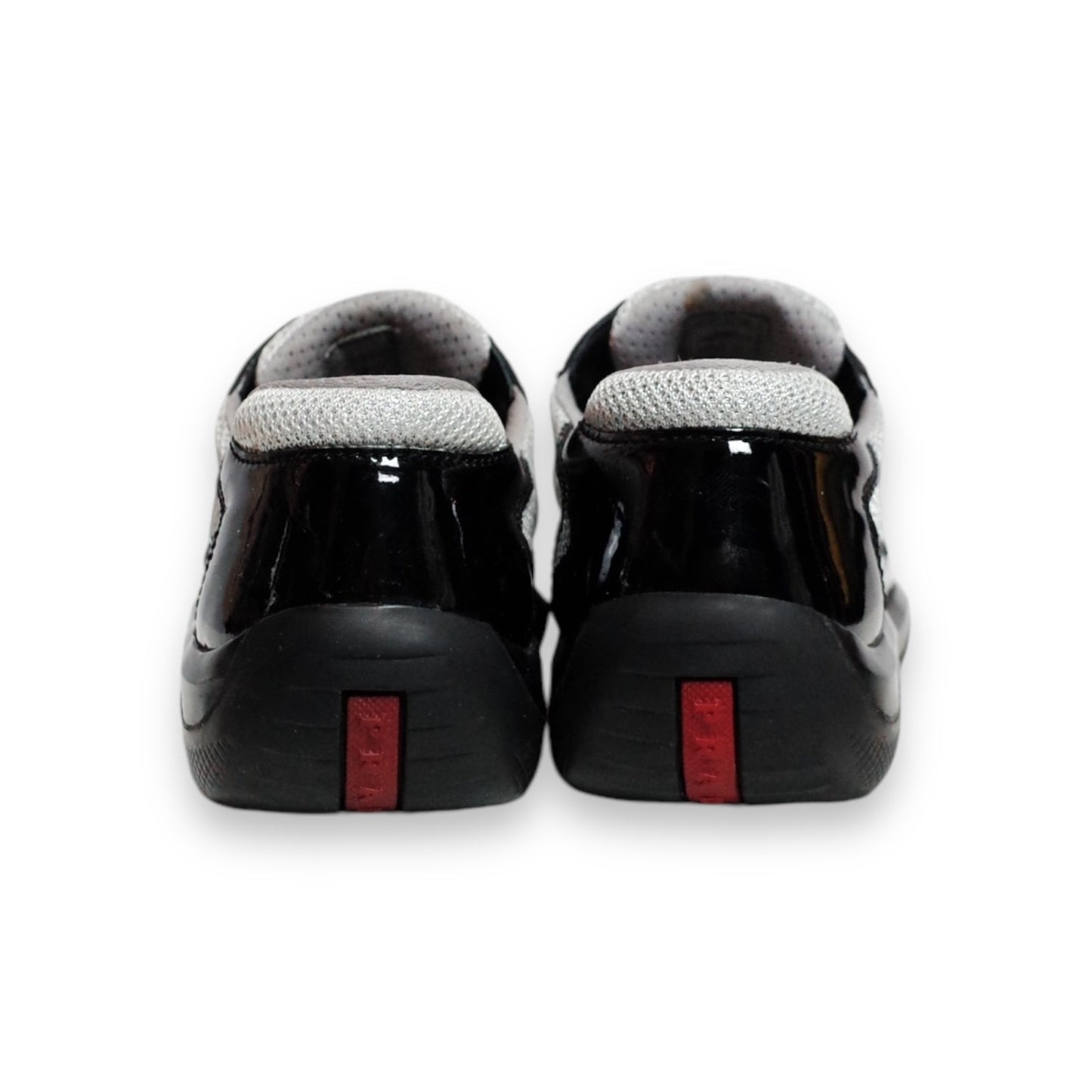 PRADA AMERICA’S CUP BLACK PATENT LEATHER (US6.5/EU38.5)