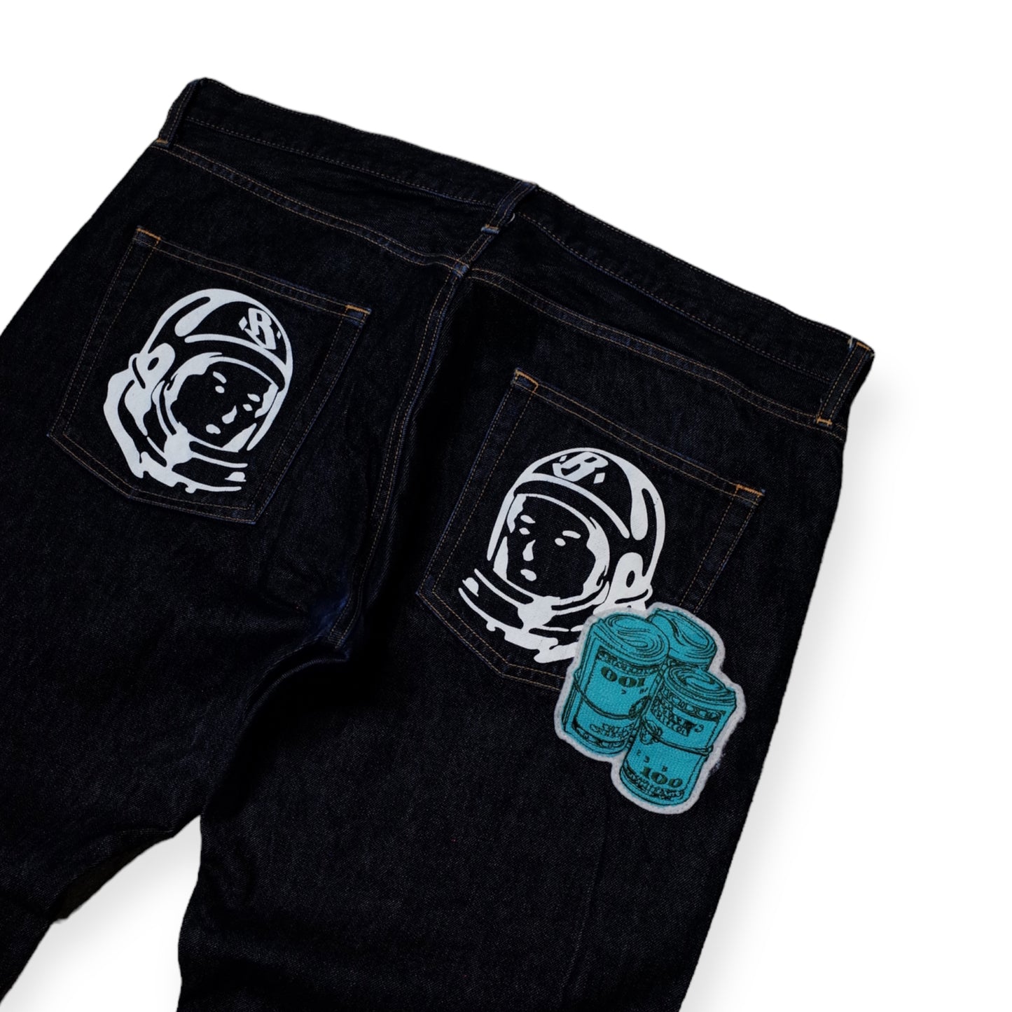 BBC ICECREAM ASTRONAUT WEALTH DENIM (XL)