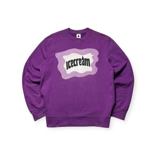 BBC ICECREAM CREWNECK PURPLE (L/XL)