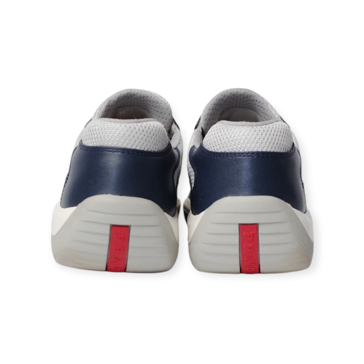 PRADA AMERICA'S CUP NAVY LEATHER (US6/EU38)