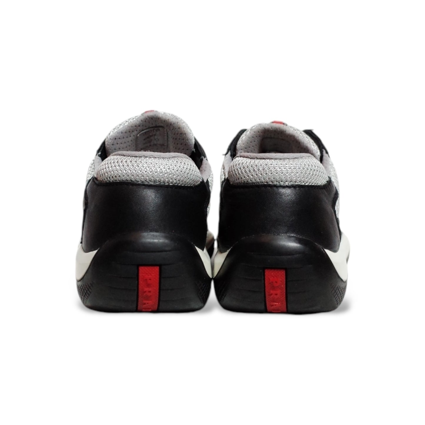 PRADA AMERICA’S CUP BLACK LEATHER (US7.5/EU40.5)