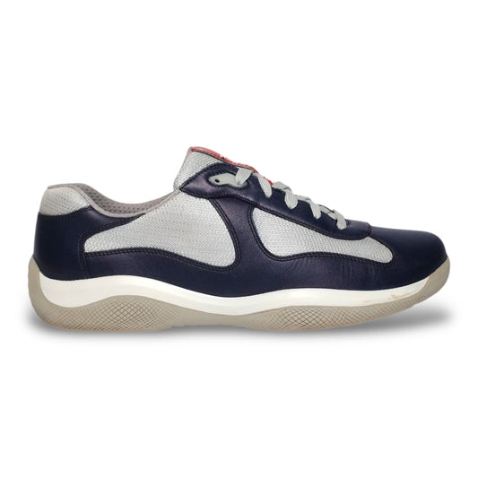 PRADA AMERICA'S CUP NAVY LEATHER (US12/EU46)