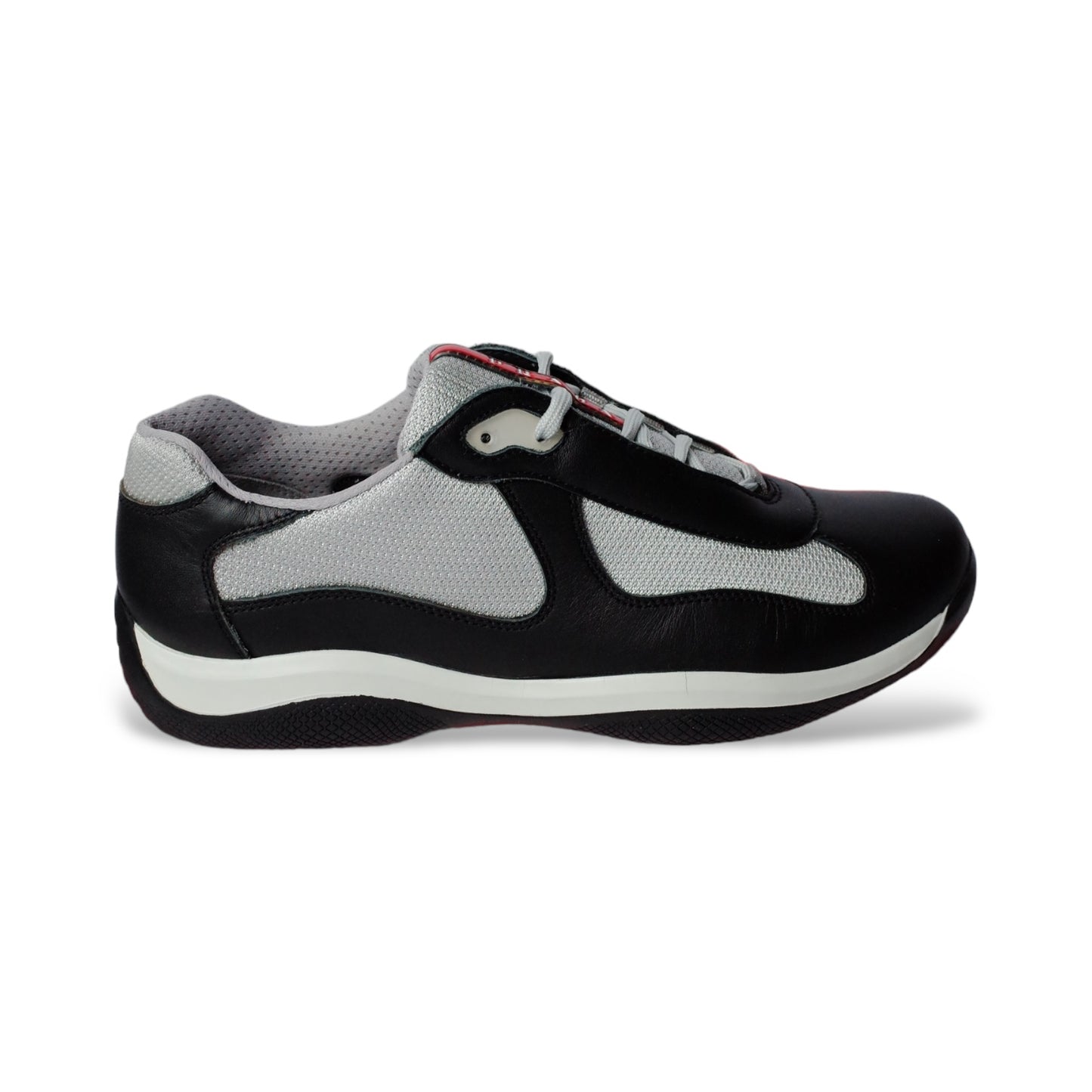 PRADA AMERICA’S CUP BLACK/GREY LEATHER (US10.5/EU44.5)