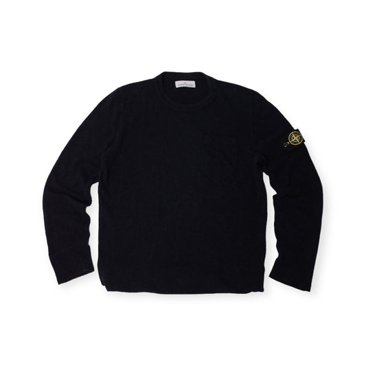 STONE ISLAND CREWNECK KNIT NAVY (L/XL)