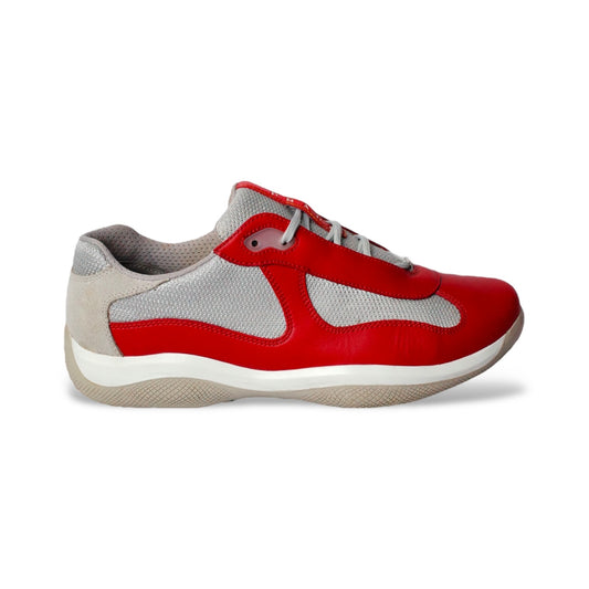 PRADA AMERICA’S CUP RED LEATHER (US11/EU45)