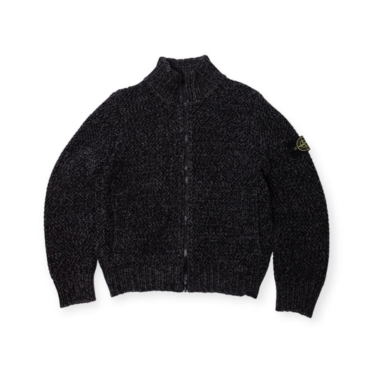 STONE ISLAND PRESIDENTIAL KNIT BOMBER GREY (L)