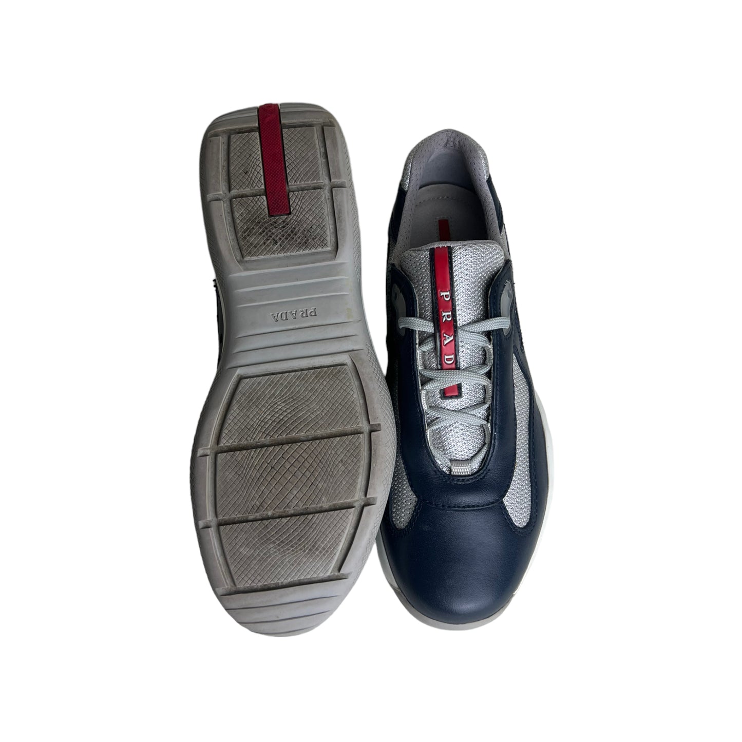 PRADA AMERICA’S CUP NAVY LEATHER (US8.5/EU42)