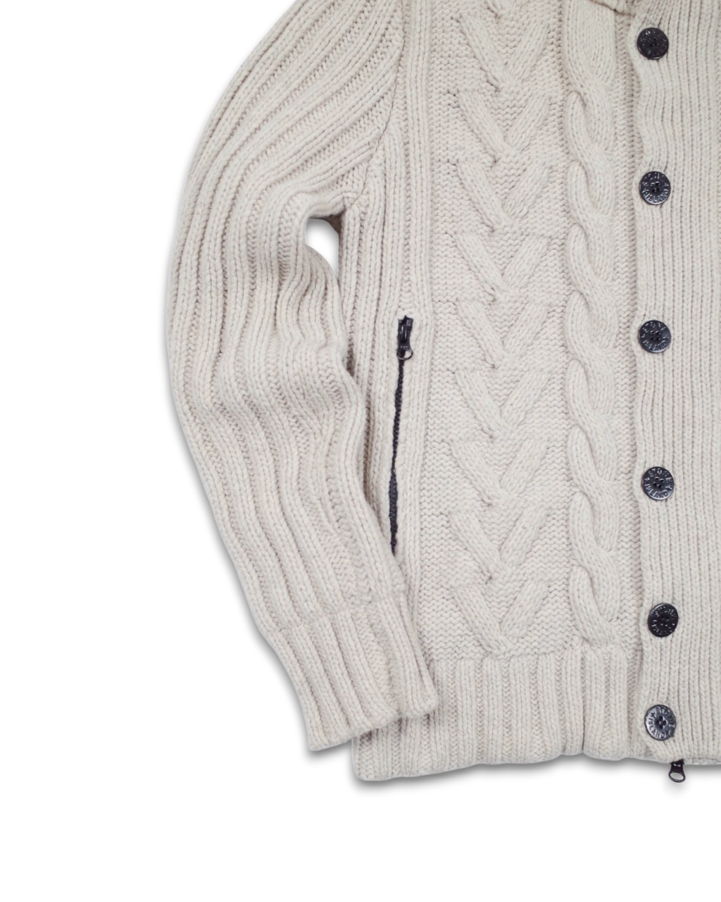 CABLE KNIT WINDSTOPPER