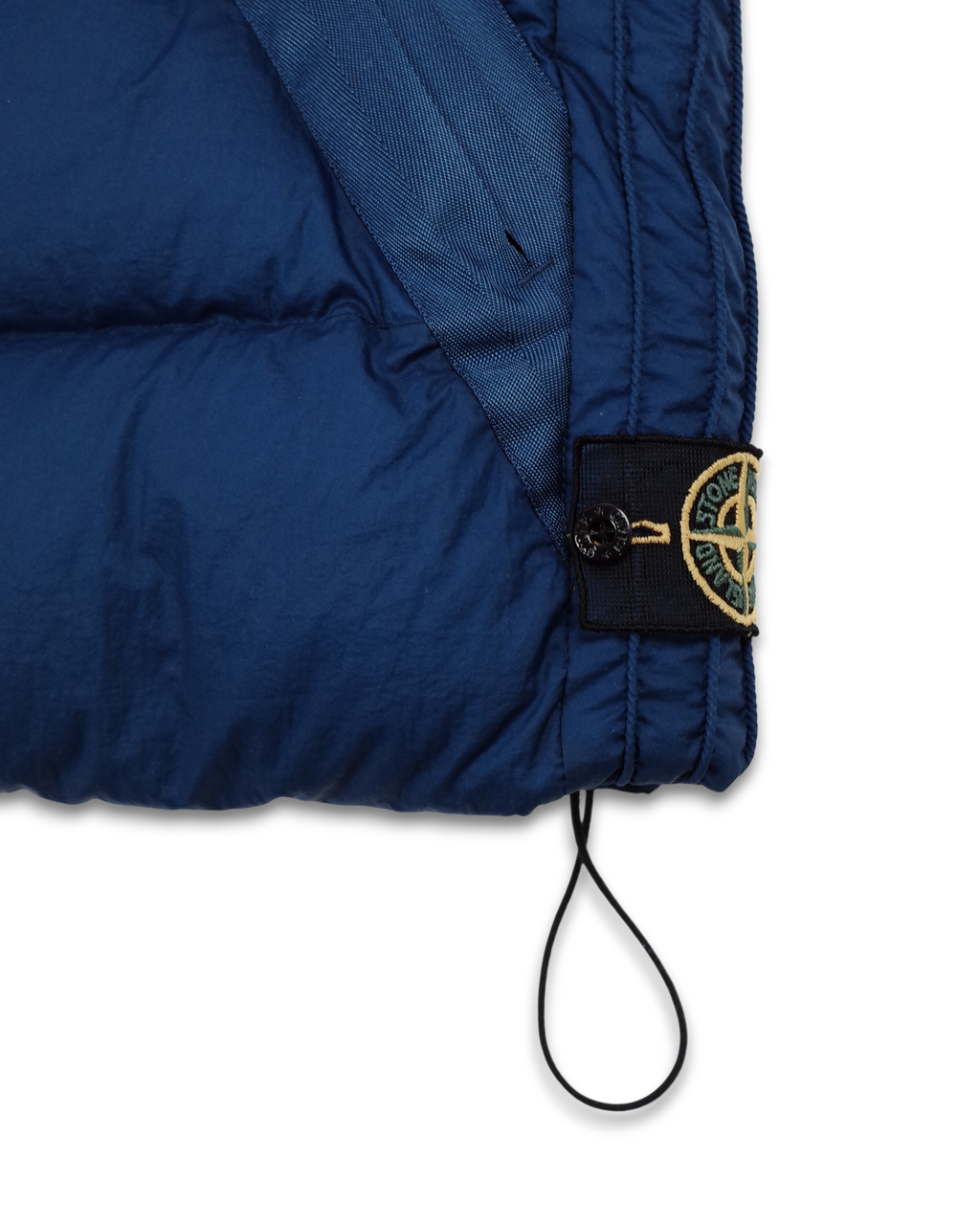 MESH BADGE DOWN VEST