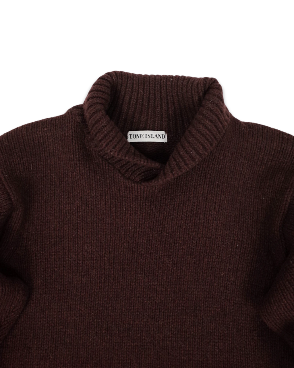 FOLD COLLAR KNIT