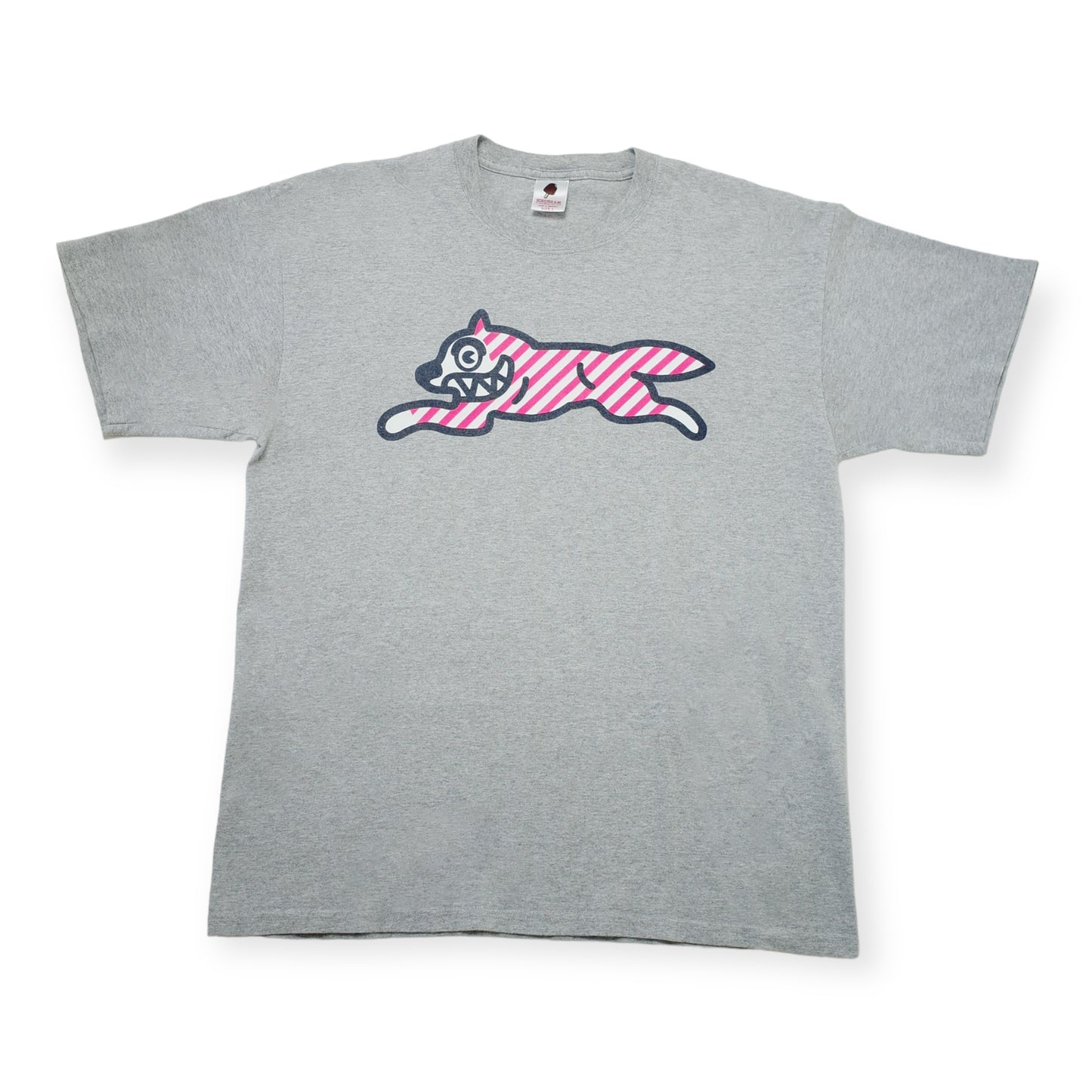 BBC ICECREAM RUNNING DOG TEE CANDY CANE (L)