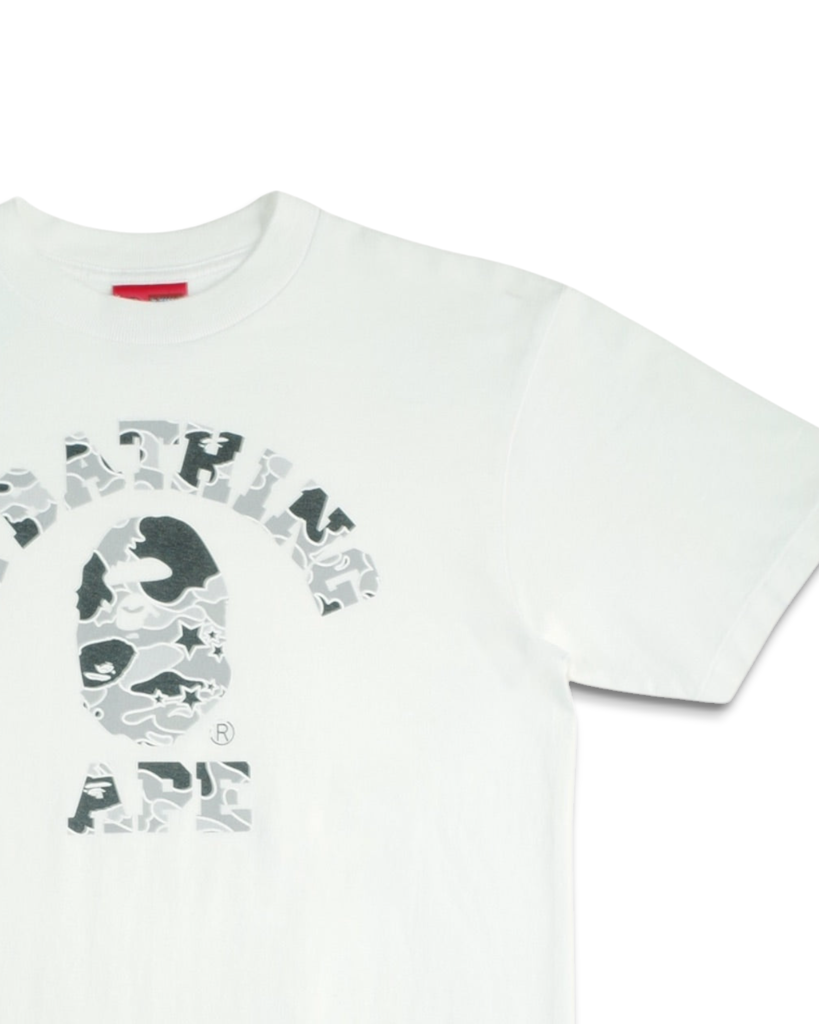 PSYCHE CAMO COLLEGE LOGO TEE