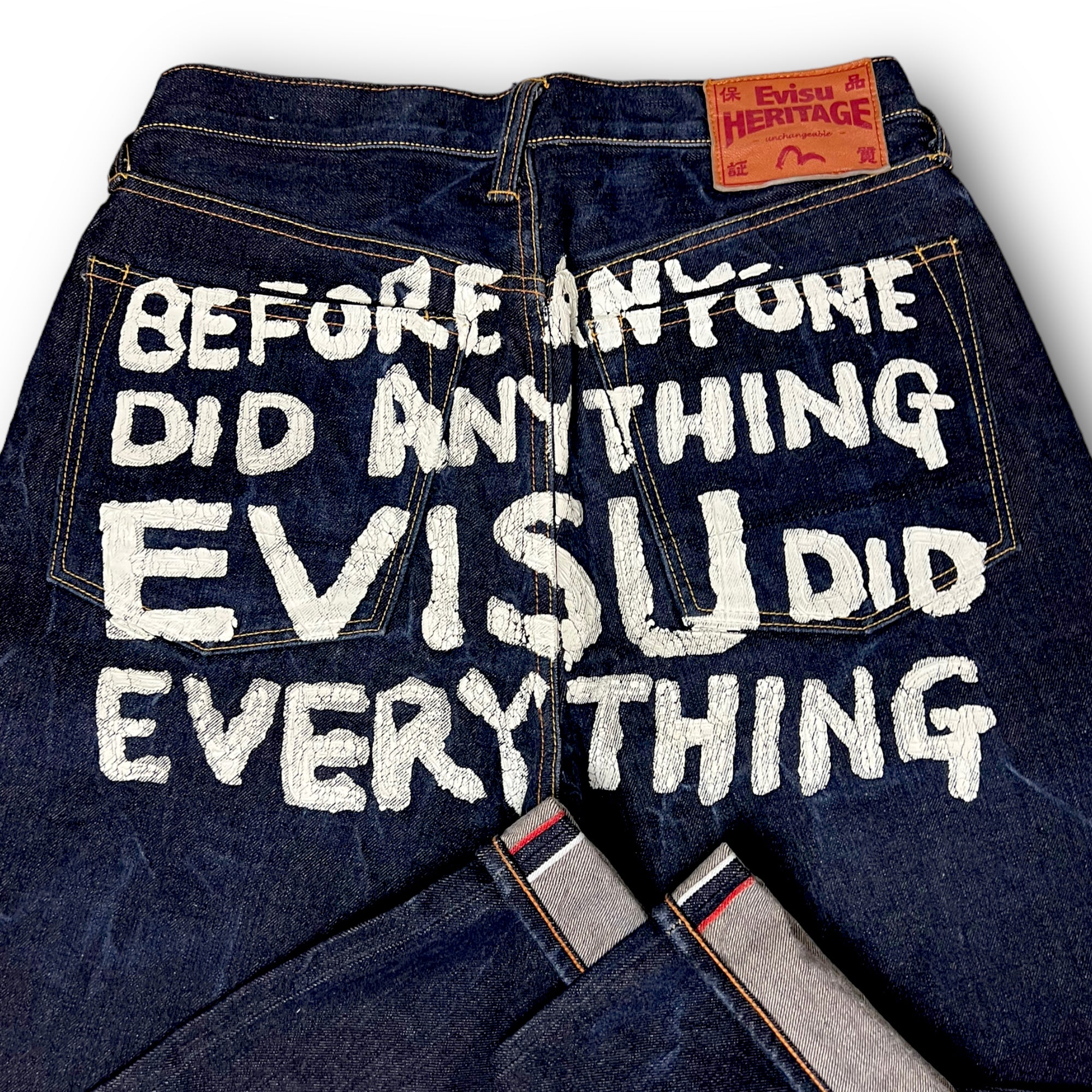 OG EVISU SELVEDGE DENIM (W32) – Matsutake Studio